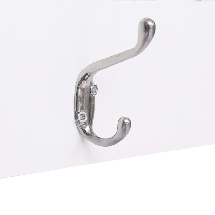 Porte-manteau mural WELCOME Blanc 74x29,5 cm - 4