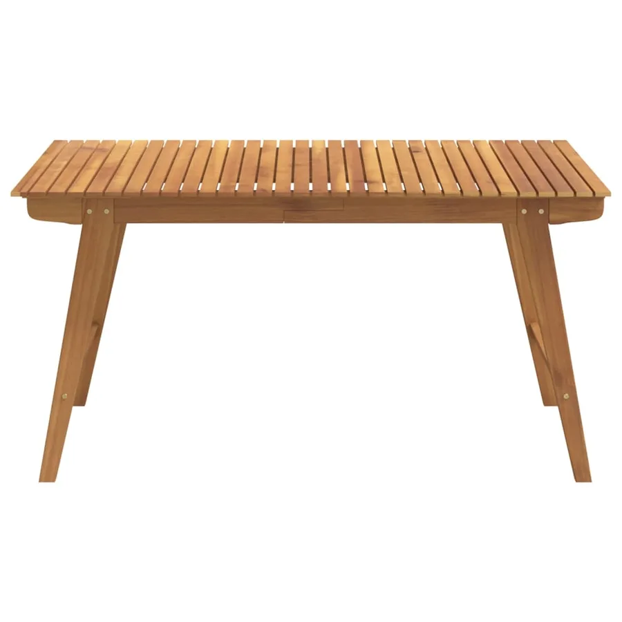 Table de jardin 150x90x75 cm Bois d'acacia solide - 3