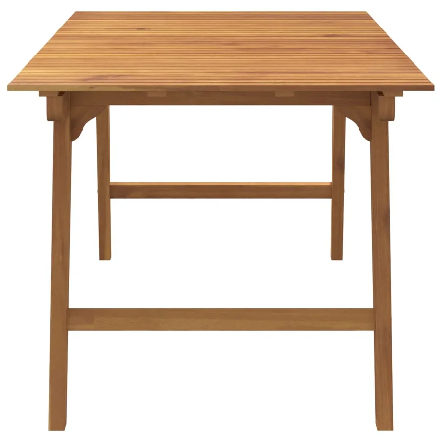 Table de jardin 150x90x75 cm Bois d'acacia solide - 4