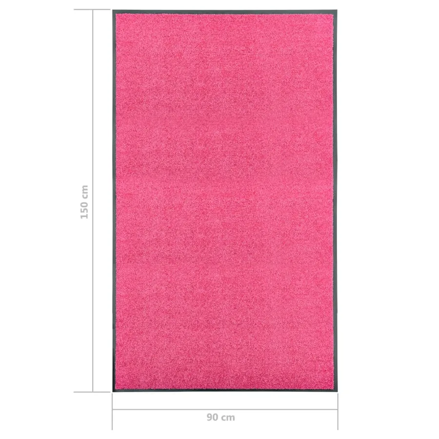Paillasson lavable Rose 90x150 cm - 6