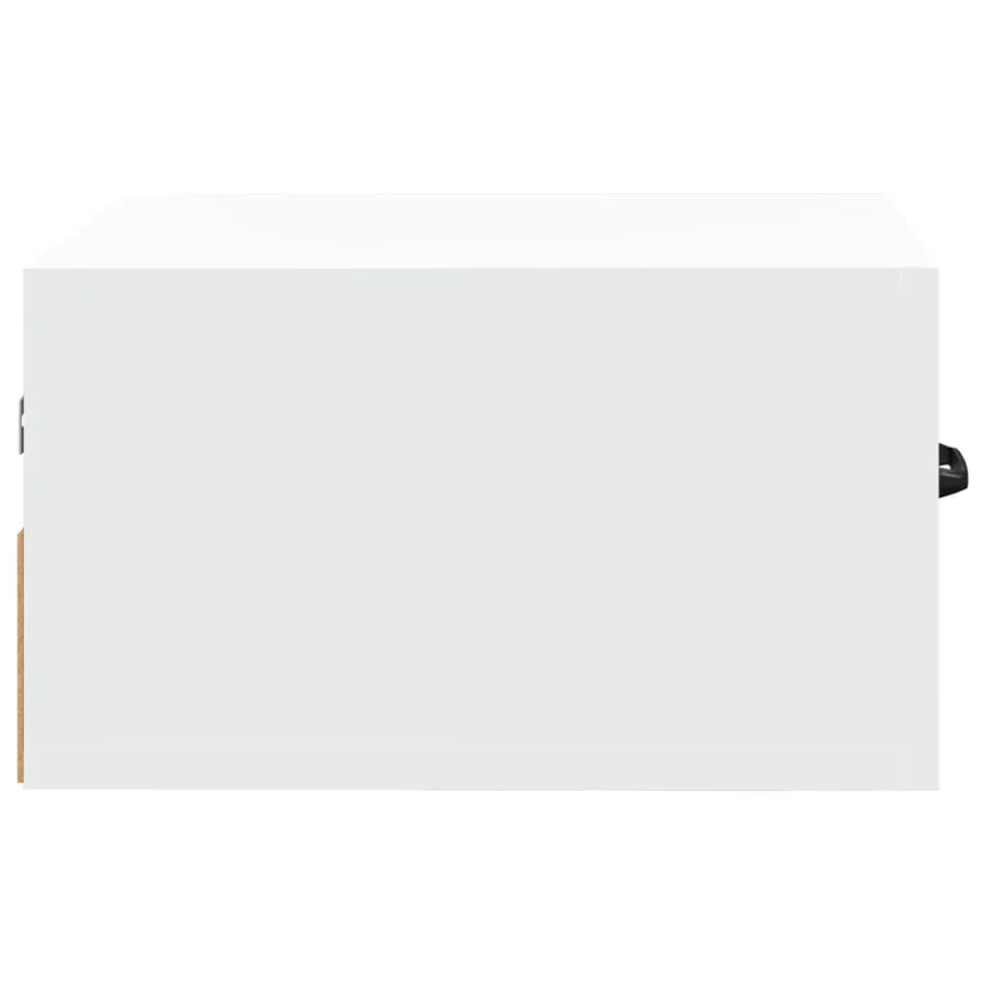 Table de chevet murale Blanc 35x35x20 cm - 6