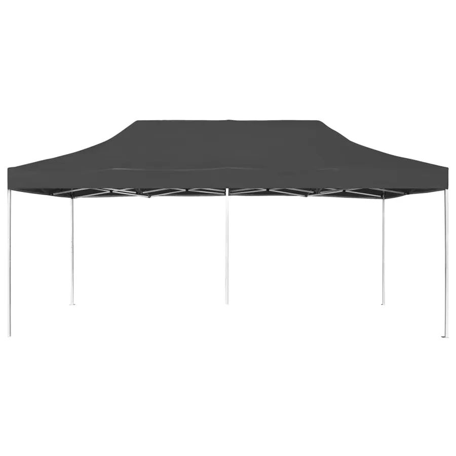 Tente de réception pliable Aluminium 6 x 3 m Anthracite - 2