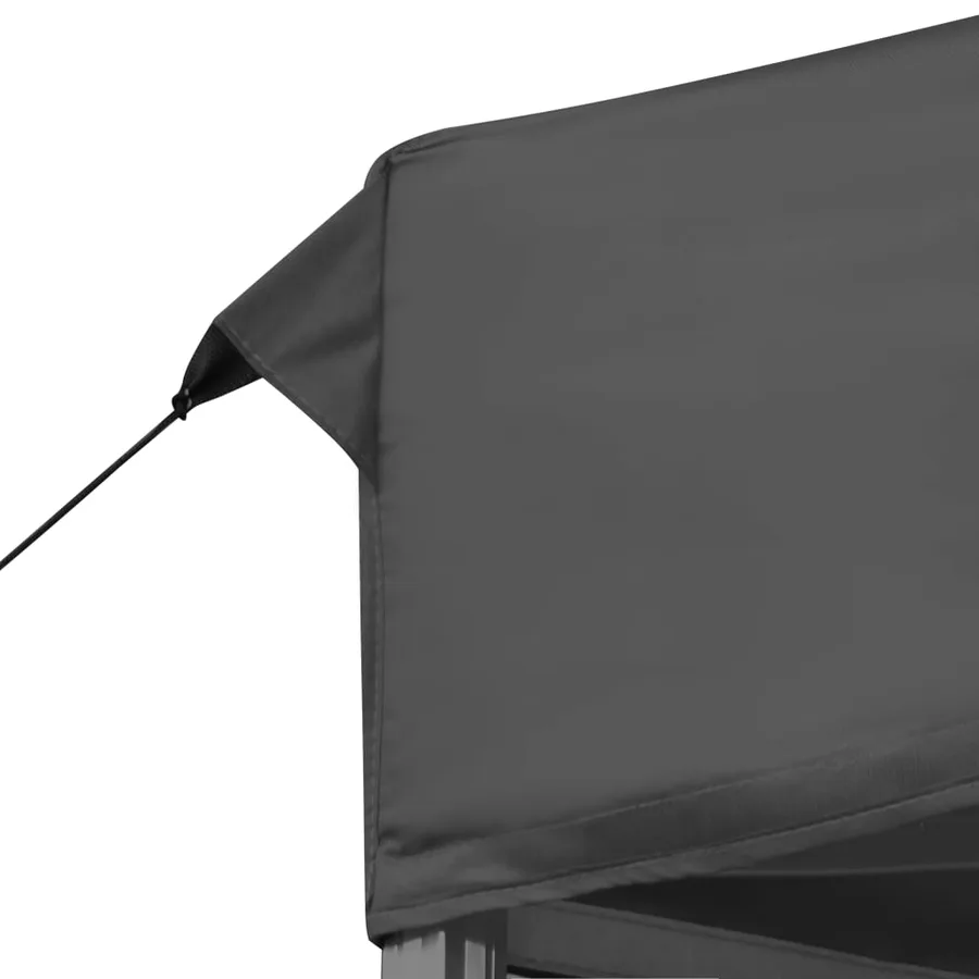 Tente de réception pliable Aluminium 6 x 3 m Anthracite - 5