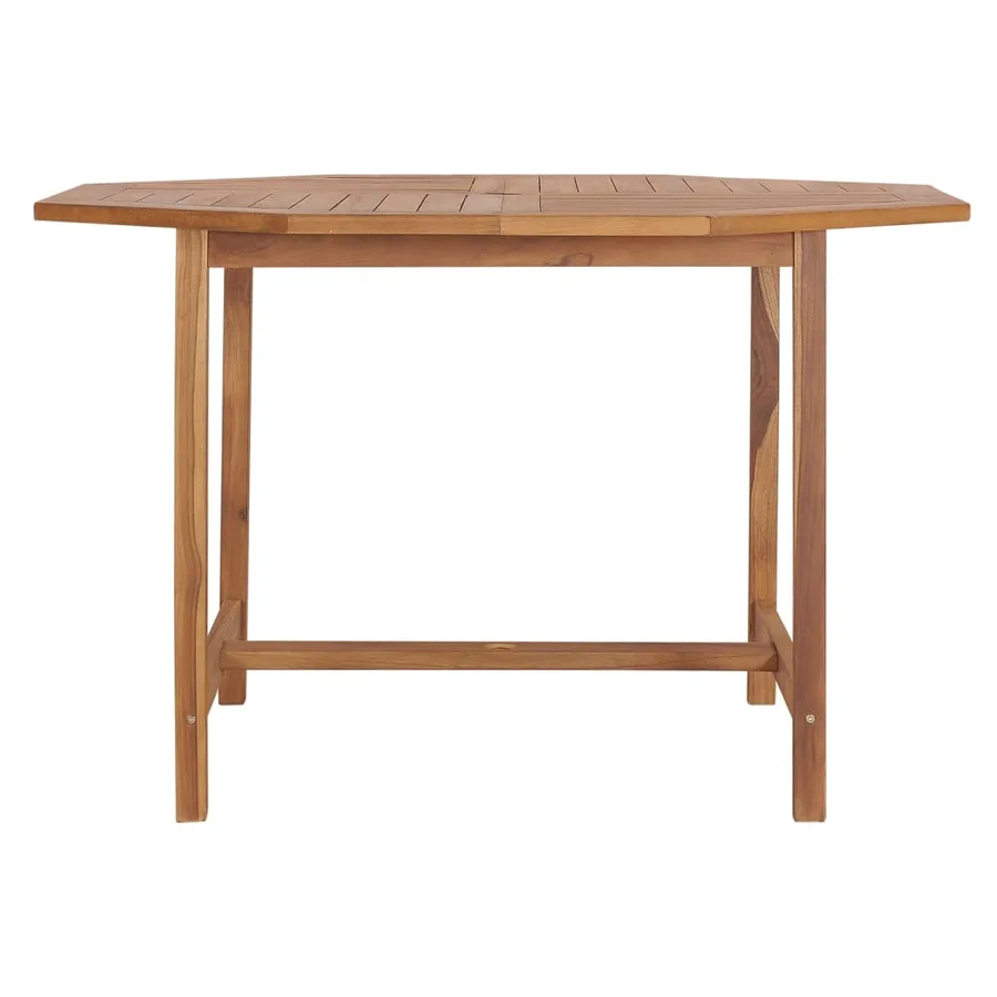 Table à dîner de jardin 110x110x75 cm Bois massif de teck - 2