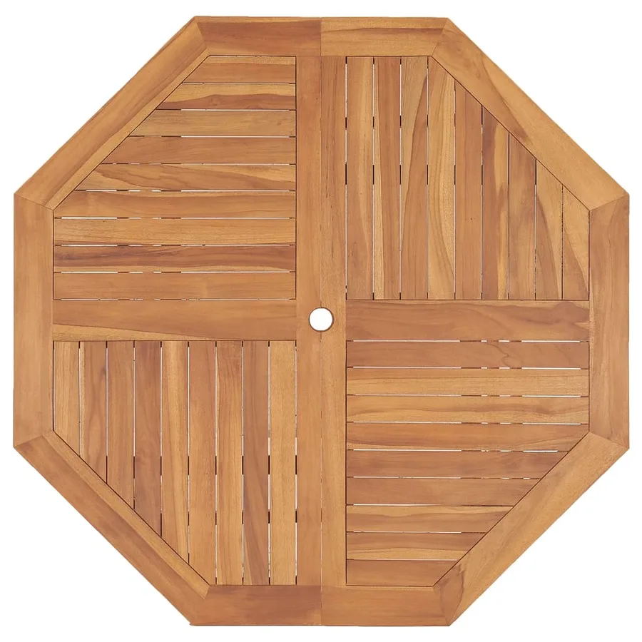 Table à dîner de jardin 110x110x75 cm Bois massif de teck - 4