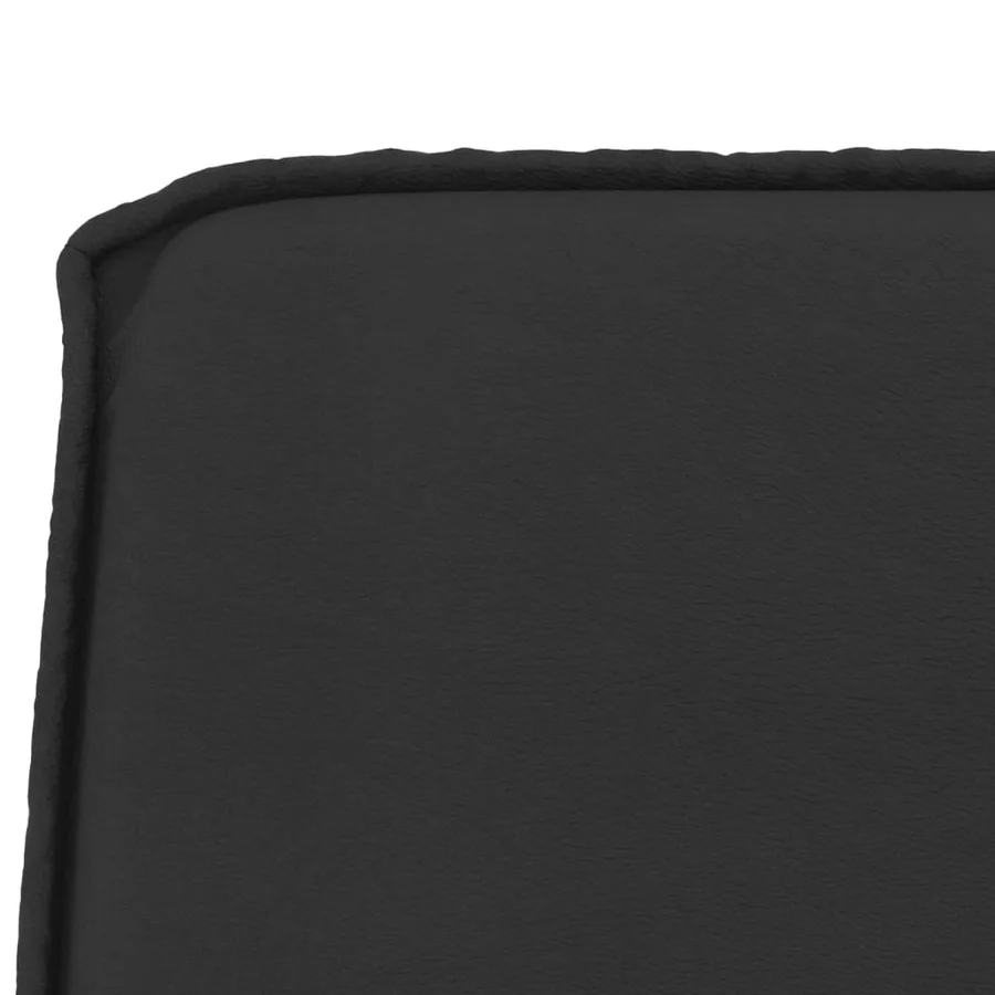 Banc Noir 100x75x76 cm Similicuir - 6