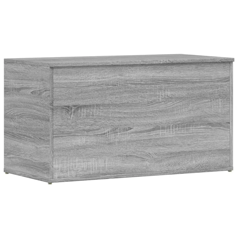 Coffre de rangement Sonoma gris 84x42x46 cm Bois d'ingénierie - 2