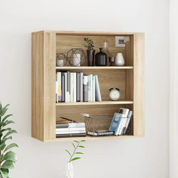 Armoire murale Chêne sonoma 80x33x80 cm Bois d'ingénierie