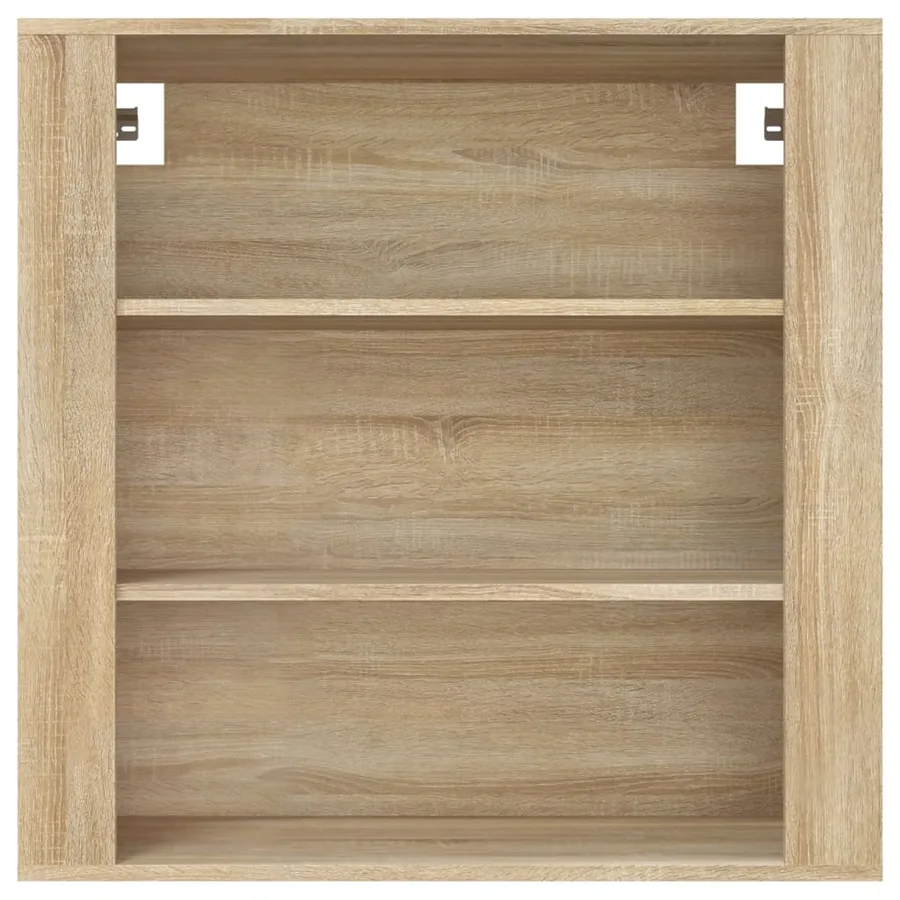 Armoire murale Chêne sonoma 80x33x80 cm Bois d'ingénierie - 3