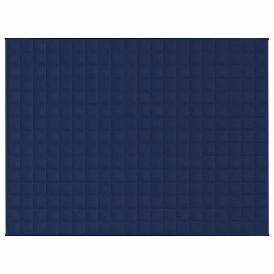 Couverture lestée Bleu 150x200 cm 11 kg Tissu - 3