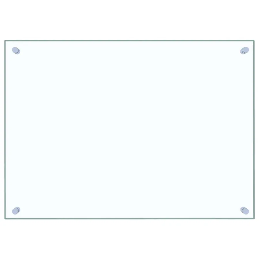 Dosseret de cuisine Transparent 70x50 cm Verre trempé - 2