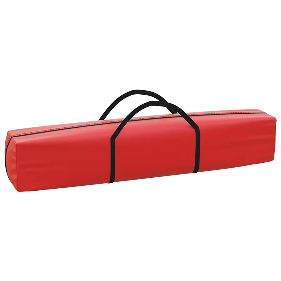 Tente de réception pliable avec parois Rouge 2x2 m - 8