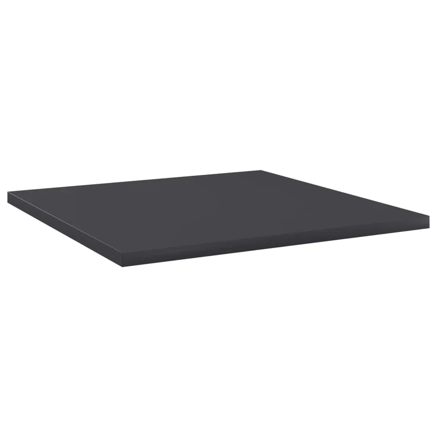 Panneaux de bibliothèque 8 pcs gris bois d’ingénierie - 2