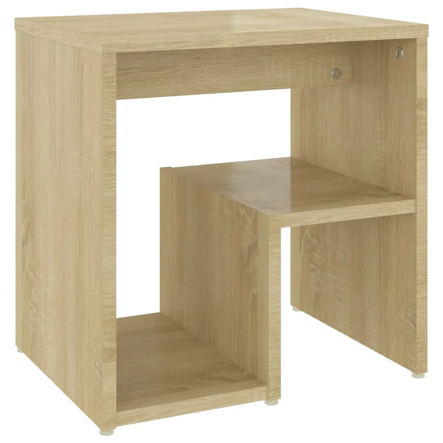 Tables de chevet 2pcs chêne sonoma 40x30x40cm bois d'ingénierie - 4