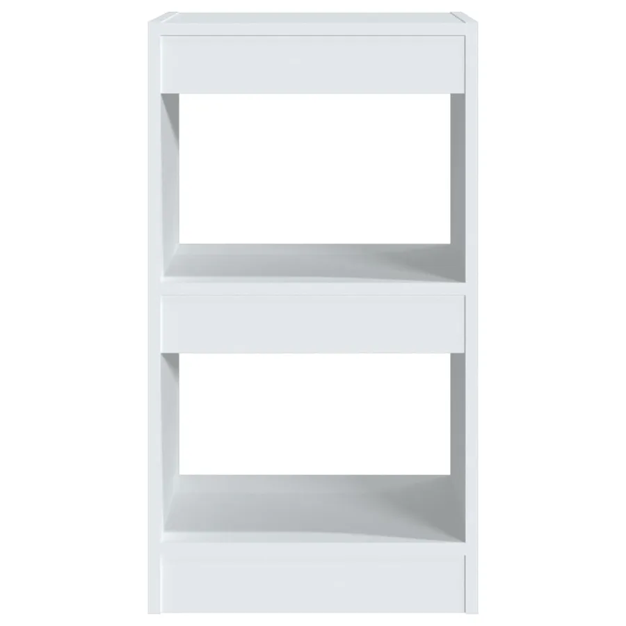 Bibliothèque/Séparateur de pièce Blanc 40x30x72 cm - 3