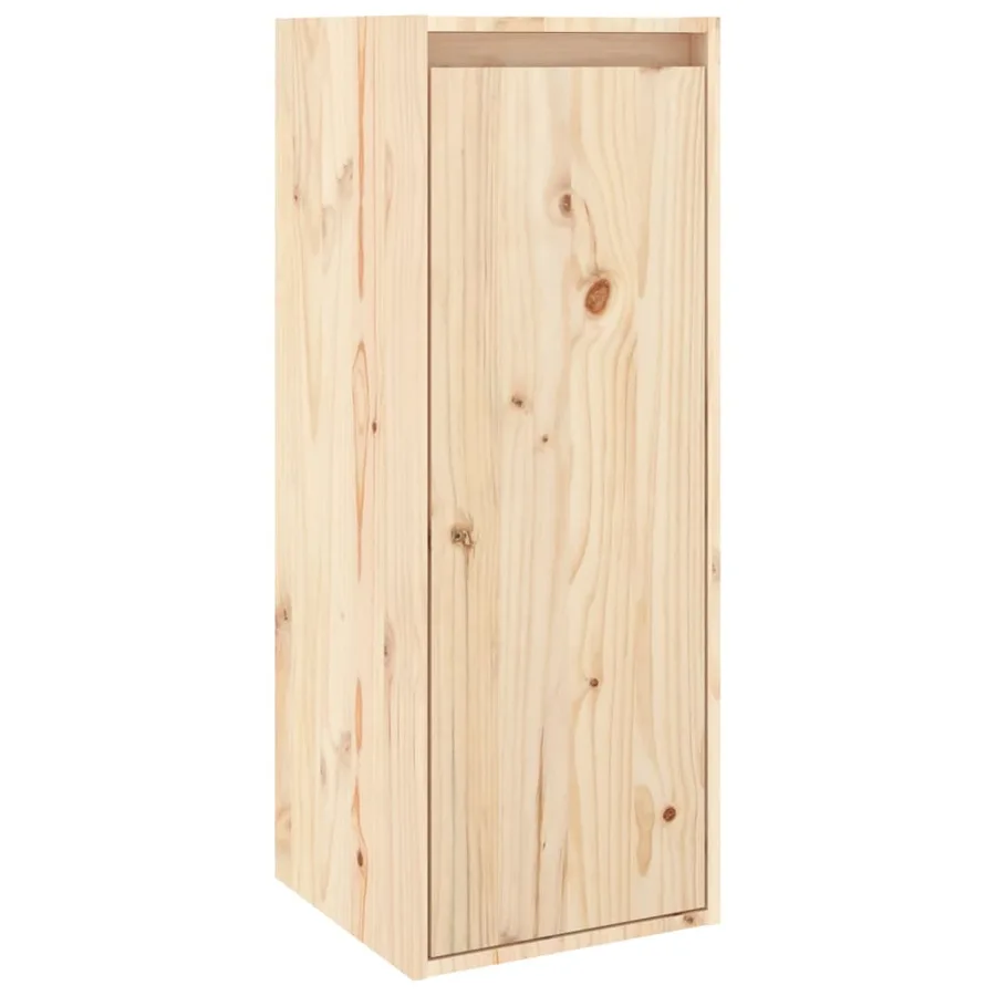 Armoires murales 2 pcs 30x30x80 cm Bois de pin massif - 5