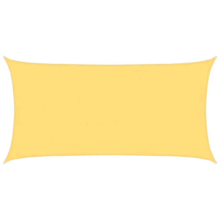 Voile d'ombrage 160 g/m² Beige 4x7 m PEHD - 2