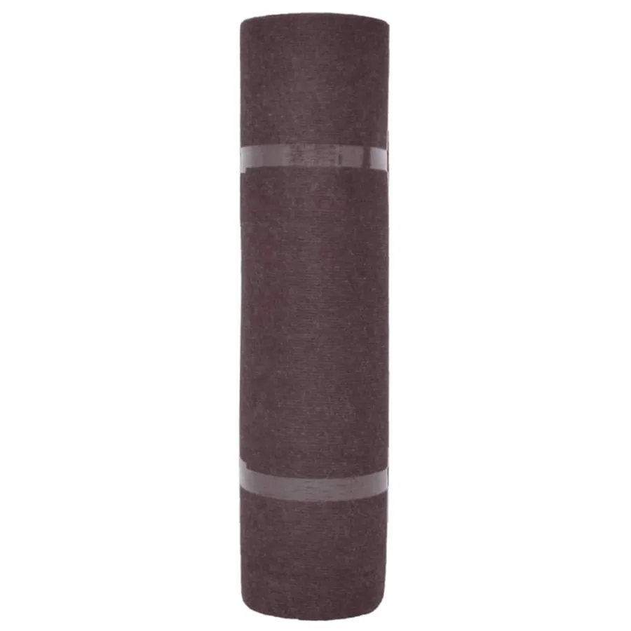 Tapis Marron 1,2 x 15 m Polyester - 3