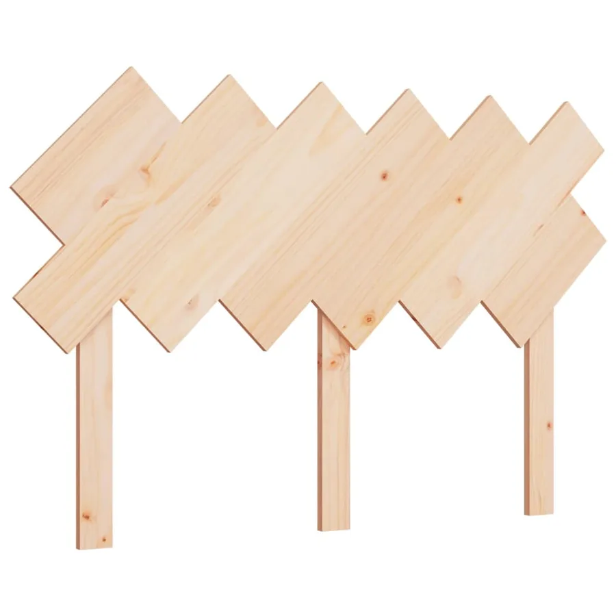 Tête de lit 122,5x3x80,5 cm Bois massif de pin - 2