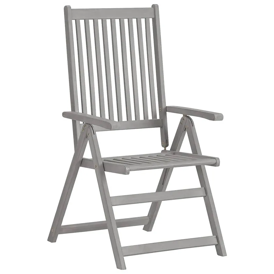 Ensemble à manger de jardin 9 pcs bois d'acacia solide - 7