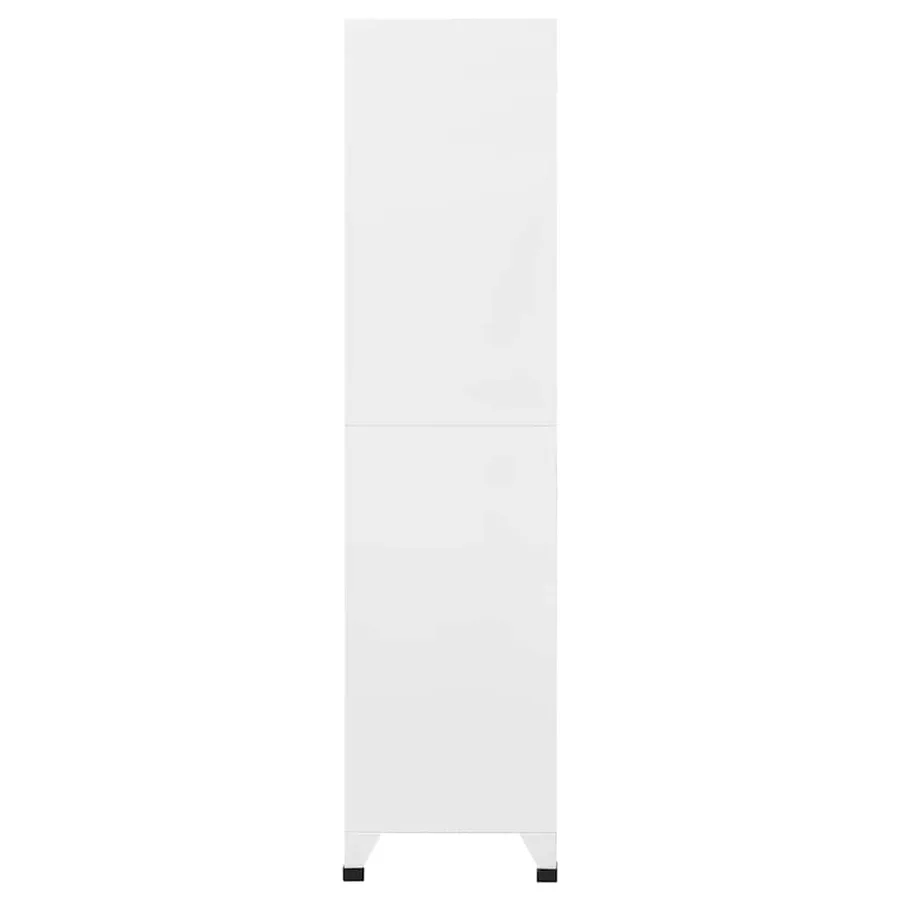 Armoire à casiers Gris clair 90x40x180 cm Acier - 4