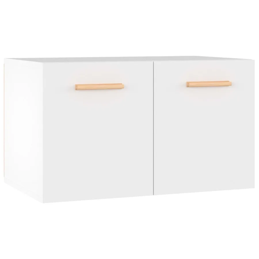 Armoire murale Blanc 60x36,5x35 cm Bois d'ingénierie - 2