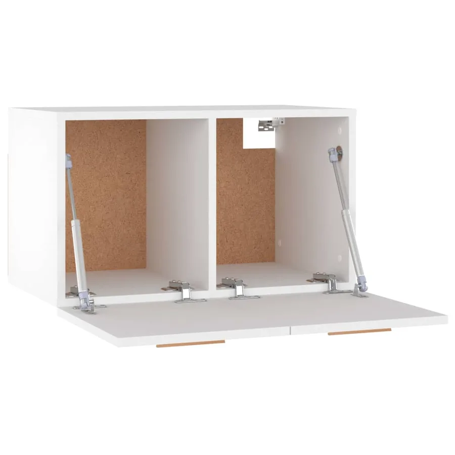 Armoire murale Blanc 60x36,5x35 cm Bois d'ingénierie - 7