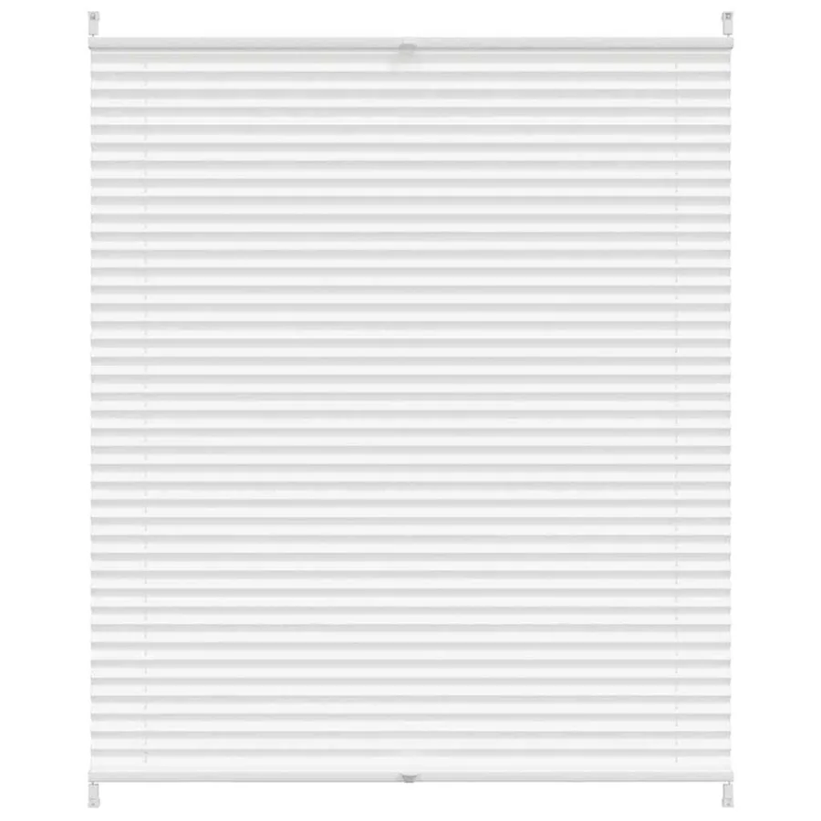 Store plissé 100x125 cm Blanc - 2