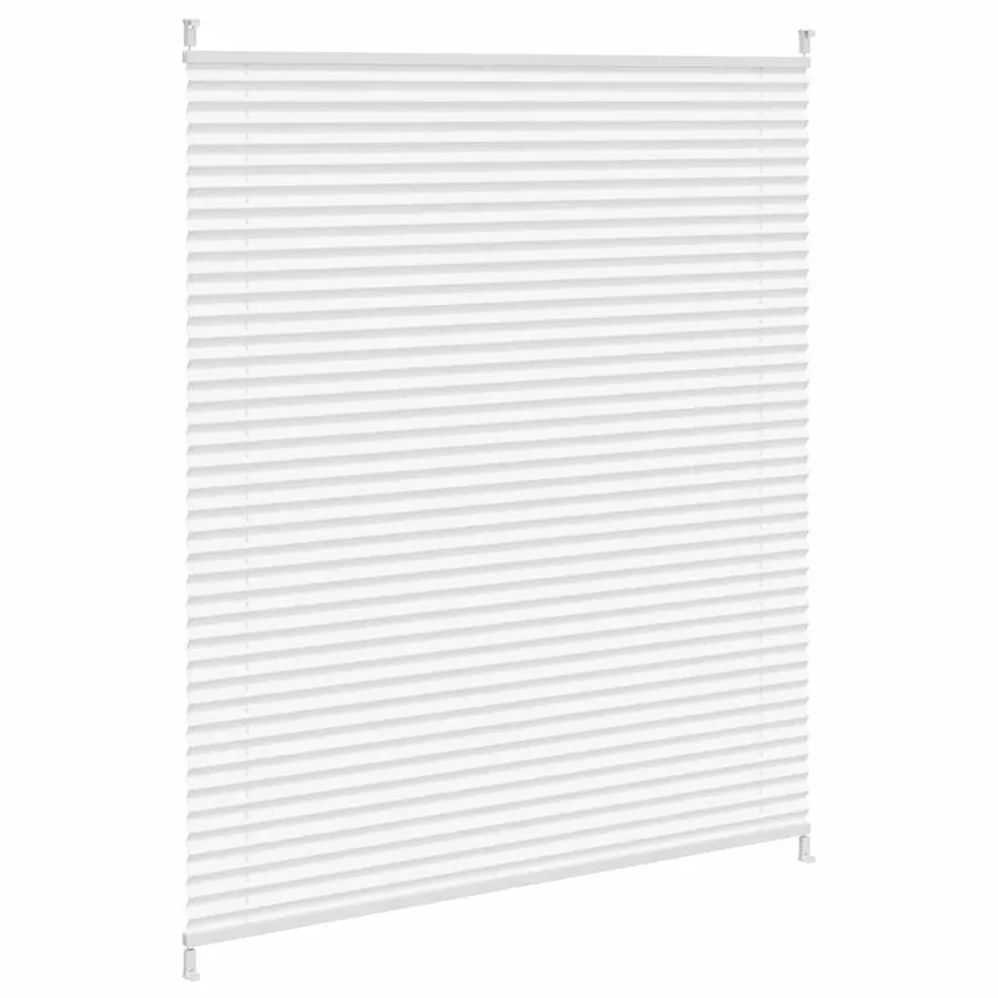 Store plissé 100x125 cm Blanc - 4
