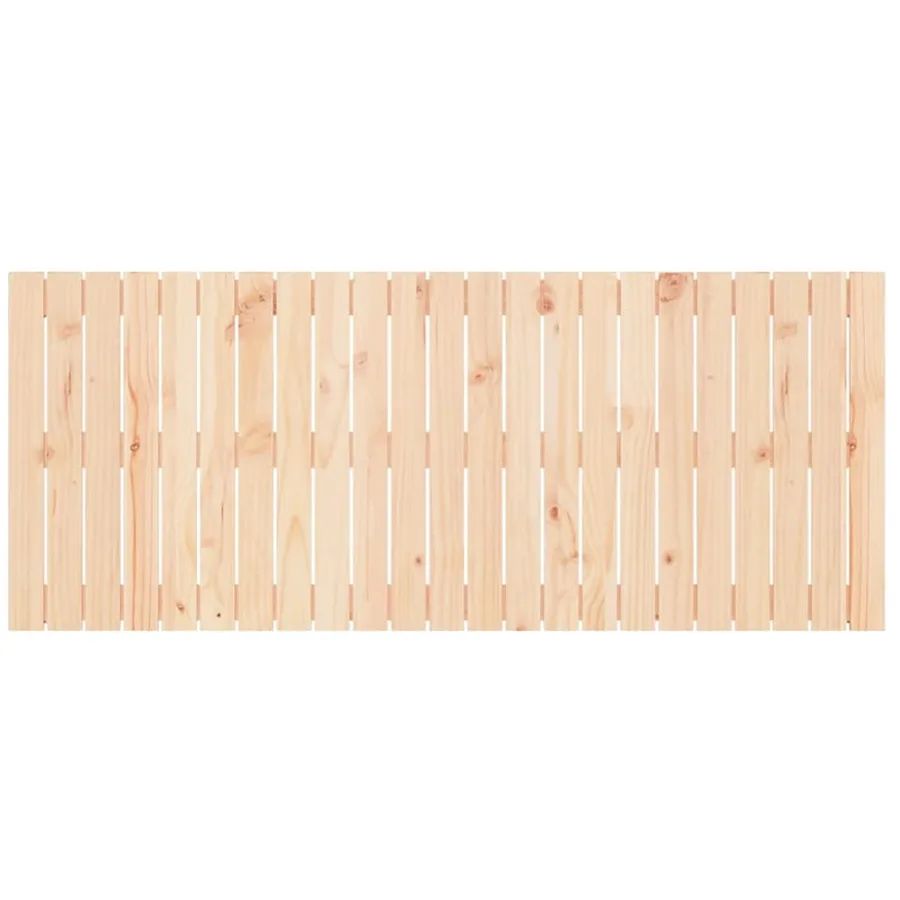 Tête de lit murale 147x3x60 cm Bois massif de pin - 4