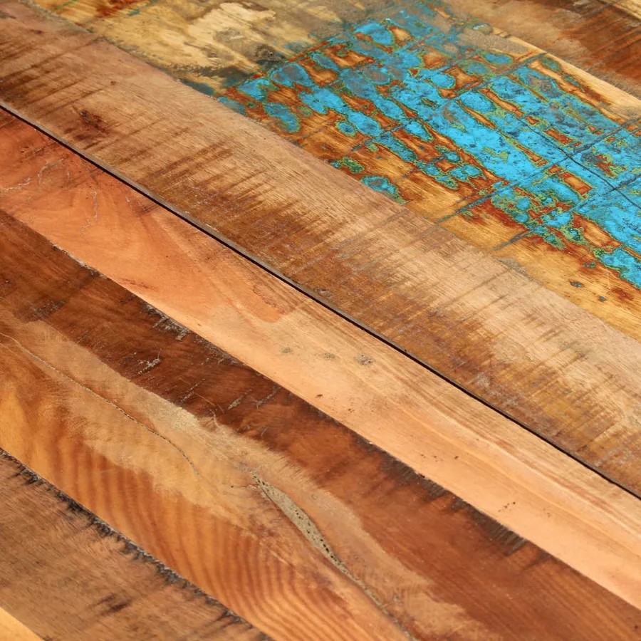 Table à manger 180x90x76 cm Bois de récupération massif - 7