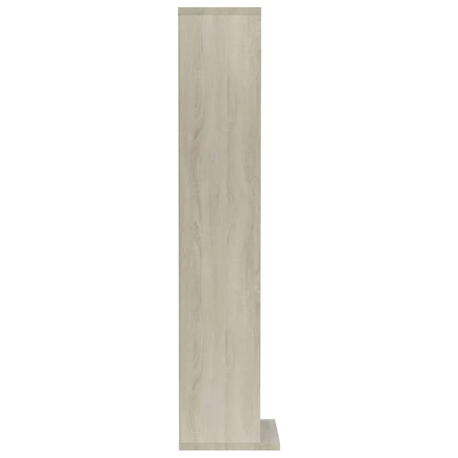 Armoire à CD Chêne sonoma 21x20x88 cm Bois d'ingénierie - 5