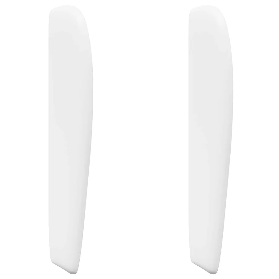 Oreille de tête de lit Blanc 80 x 23 x 6 cm PVC - 2