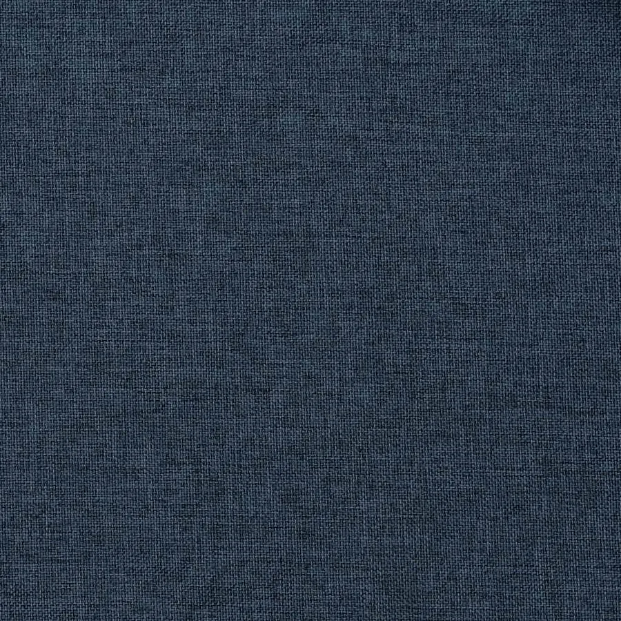 Rideaux occultants aspect lin avec crochets 2pcs Bleu 140x175cm - 3