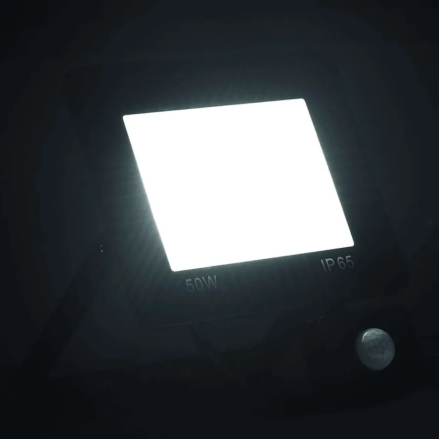 Projecteur à LED avec capteur 50 W Blanc froid - 2