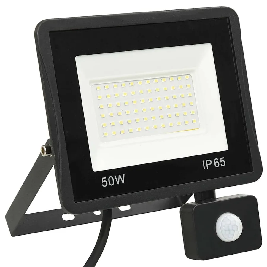 Projecteur à LED avec capteur 50 W Blanc froid - 4