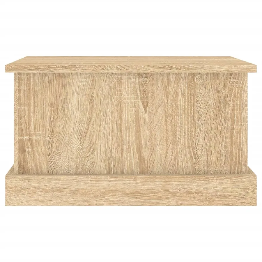 Coffre de rangement Chêne Sonoma 50x30x28 cm Bois d'ingénierie - 5