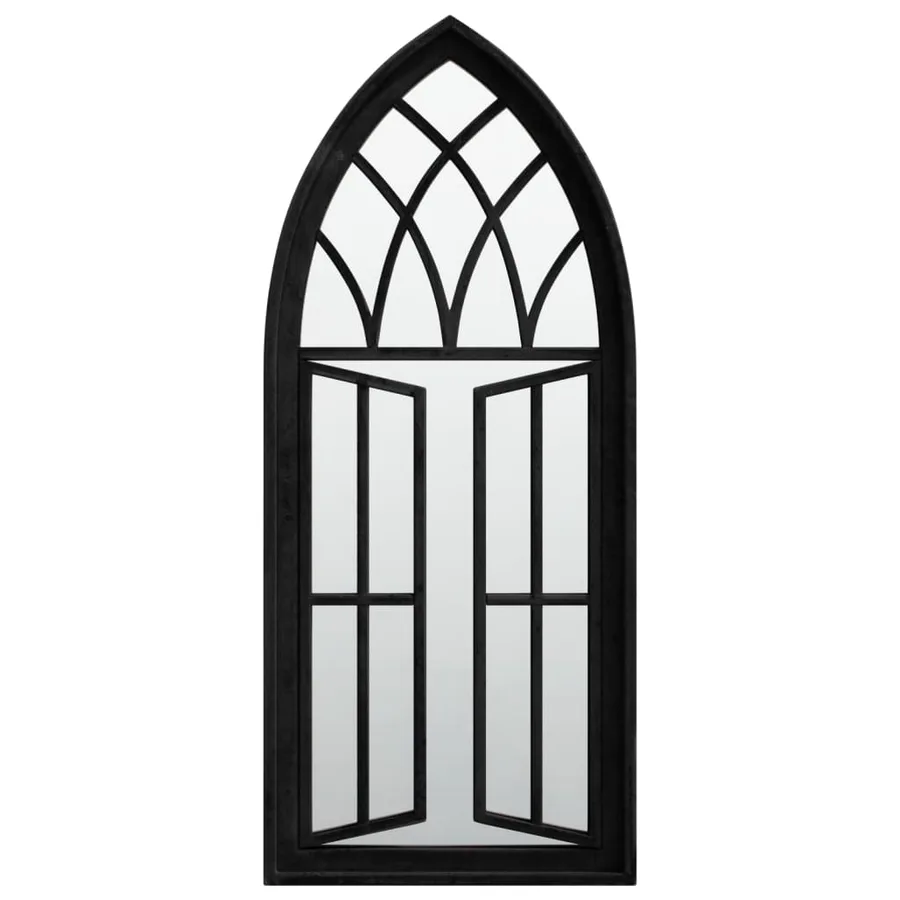 Miroir Noir 70x30 cm Fer pour utilisation à l'intérieur - 2