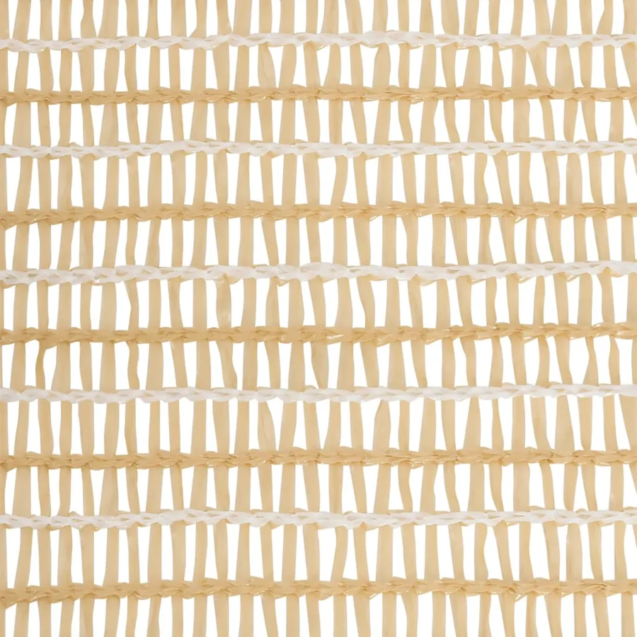 Filet brise-vue Beige 1,8x10 m PEHD 195 g/m² - 4