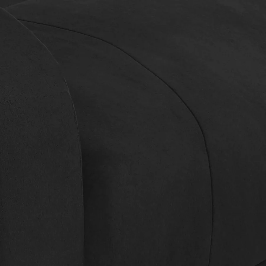 Fauteuil inclinable électrique noir velours - 8