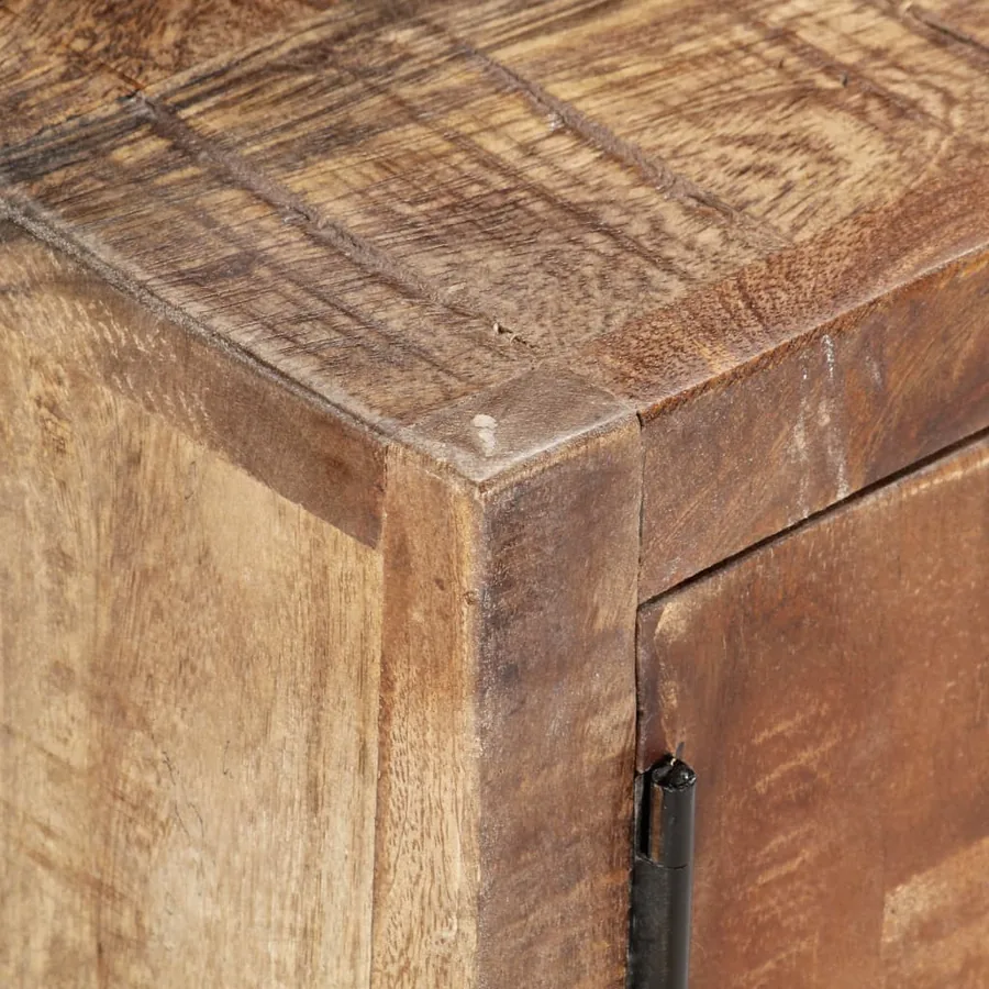 Meuble TV 120 x 30 x 40 cm Bois de récupération massif - 6