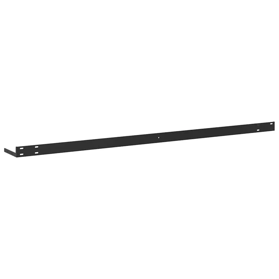 Étagères flottantes 2 pcs chêne et blanc 120x23,5x3,8 cm MDF - 13