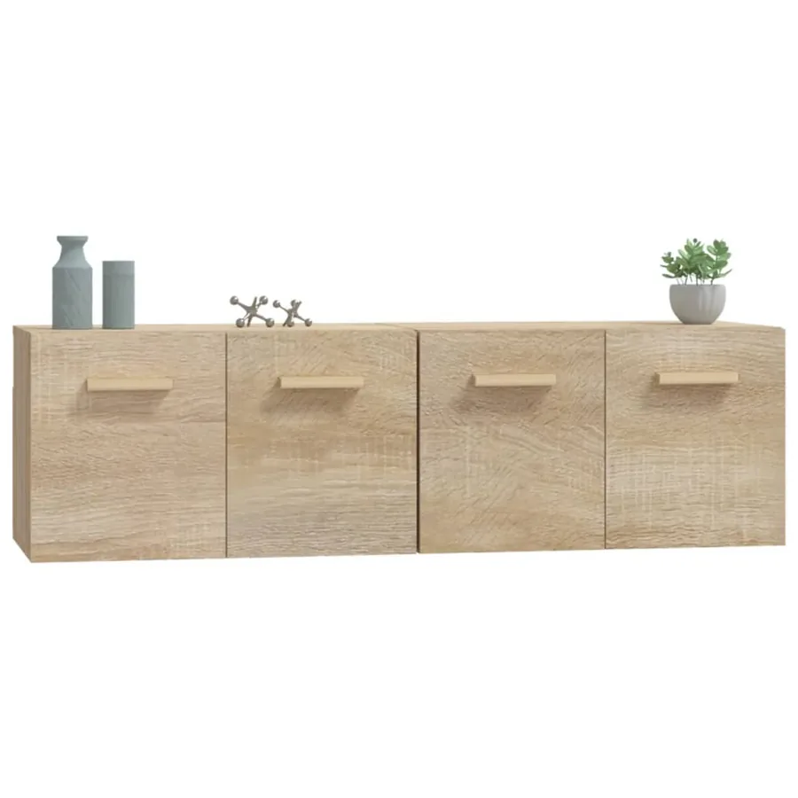 Armoires murales 2 pcs Chêne sonoma 60x36,5x35 cm Bois - 4