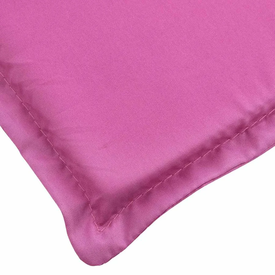 Coussin de chaise longue rose tissu oxford - 7
