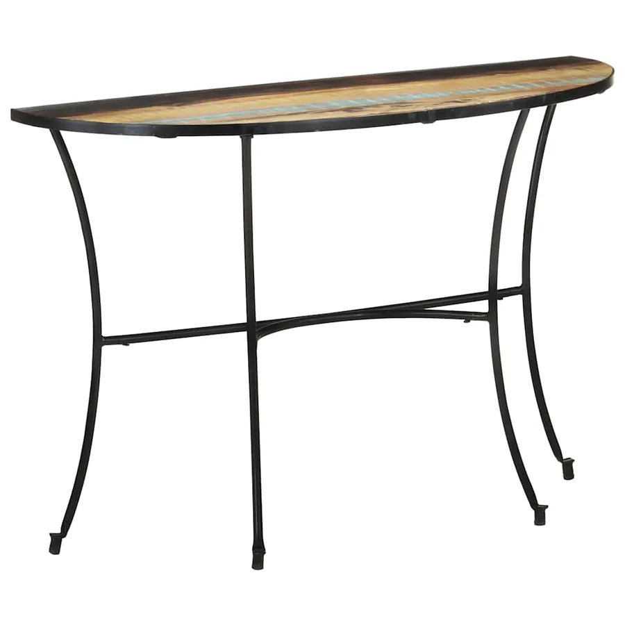 Table d'appoint 110x40x77 cm Bois de récupération massif - 10