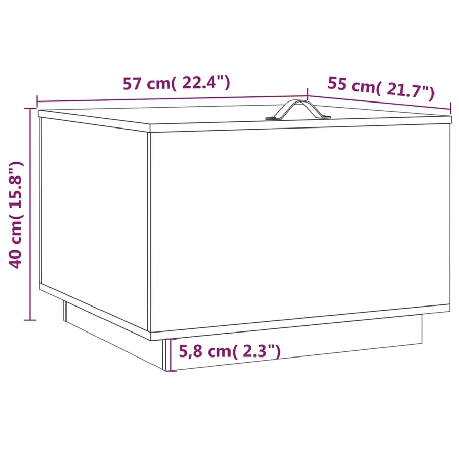 Boîtes de rangement et couvercles 3 pcs Noir Bois massif de pin - 10