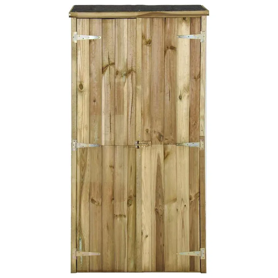 Abri à outils pour jardin Pin 85x48x177 cm - 2