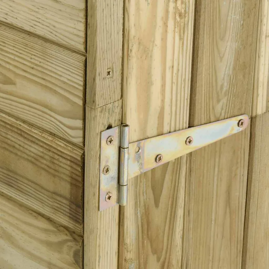 Abri à outils pour jardin Pin 85x48x177 cm - 6