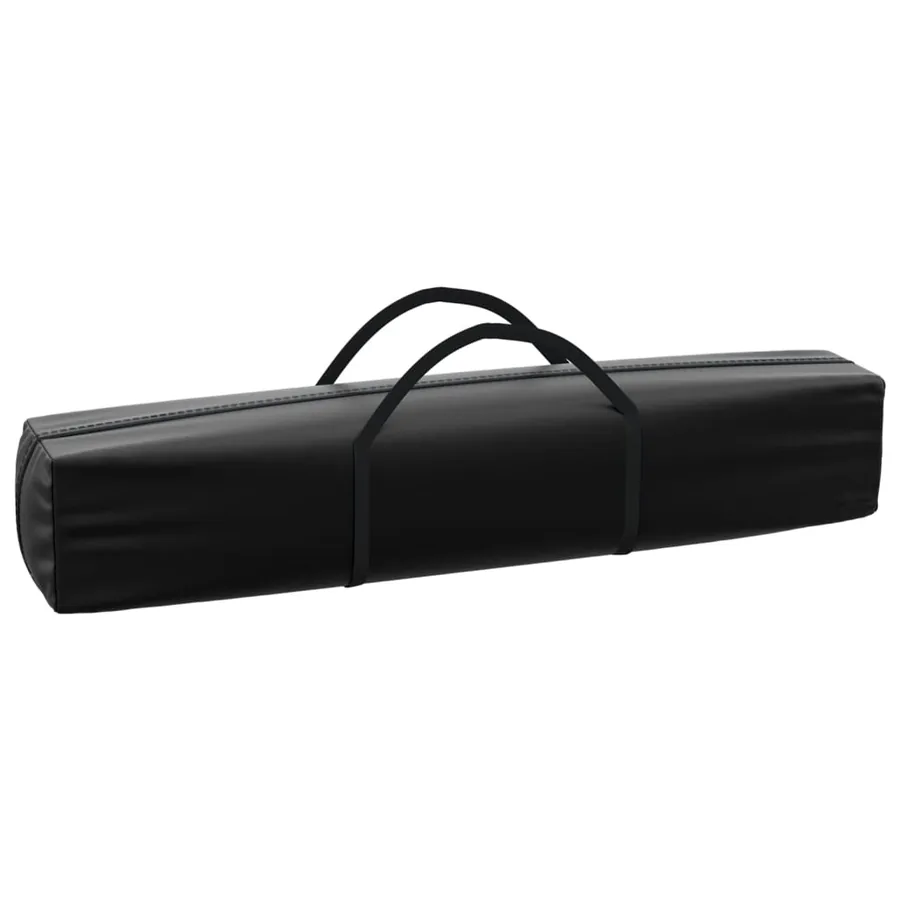 Tente de réception pliable avec parois Noir 2x2 m - 8