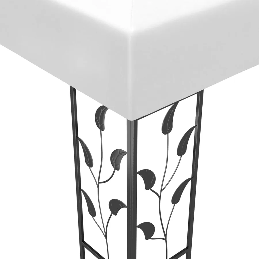 Tonnelle 3x3 m Blanc 180 g/m² - 3